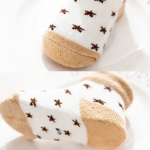 Load image into Gallery viewer, 5 Pairs Baby Socks Warm Cartoon Floor Socks for Newborn Toddlers
