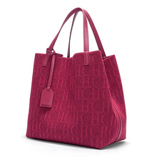 Load image into Gallery viewer, CHCH Tote Bag New Large Capacity Black Simple Knitted Shopping Bag 27*20*28cm
