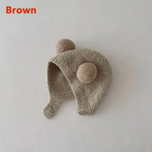 Load image into Gallery viewer, Cute Winter Kids Hats for Girls &amp; Boys Soft Wool Fleece Ear Protection

