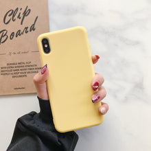 将图片加载到图库查看器，Ultra Thin Slim Fit Soft Grip Anti-Scratch Protective Cover Thicker Candy Phone Case for iPhone Soft Silicon Back Phone Cover for iPhone 12 13 Pro Max iphone Case
