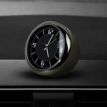 将图片加载到图库查看器，Car Clock Luminous Mini Automobiles Internal Stick-On Digital Watch Mechanics Quartz Clocks Auto Ornament 40mm 43mm
