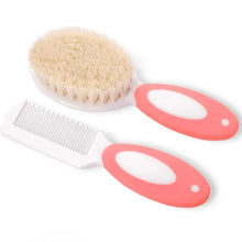Load image into Gallery viewer, Baby Hair Brush Set – Soft Silicone Bristle Comb for Newborns
