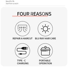 Load image into Gallery viewer, Rechargeable Cordless Split Hair Trimmer Hair Split Ends Trimmer Remover Damaged Hair Repair Hair Care Treatment Portable Home
