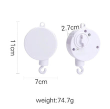Load image into Gallery viewer, Baby Wooden Bed Bell Cartoon Rabbit Mobile
