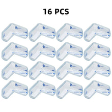 Load image into Gallery viewer, Clear Table Corner Protectors for Baby Furniture Safety Edge Guards
