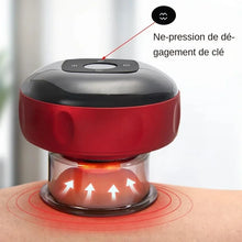 Load image into Gallery viewer, High Quality Body Scraping Massage Smart Electric Vacuum Cupping Heating Suction Cup Device Back Neck Arm Massger
