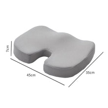 Load image into Gallery viewer, Ergonomic Memory Foam Office Cushion - Hemorrhoid &amp; Chair Support for Long Sitting
