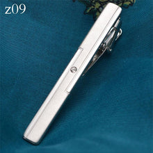 Load image into Gallery viewer, New Metal Silver Color Tie Clip For Men Wedding Necktie Tie Clasp Clip Tie Clips for Men Tie Bar Clip  Regular Ties Necktie Wedding Business Tie Pin Clips Gentleman Ties Bar Elegant Men's Accessories
