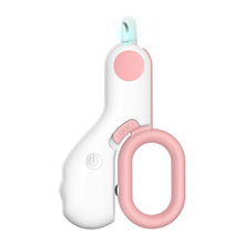 Load image into Gallery viewer, LED Pet Nail Clipper – Cat &amp; Dog Claw Trimmer with Safety Lock
