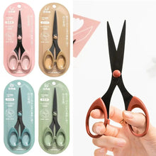 Load image into Gallery viewer, Color Scissors with Stainless Steel Blade - Safe Design for Paper Cutting, Crafts, and Office Use
