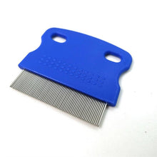 Load image into Gallery viewer, Dog Comb Remove Flea Hair Brush Hair Comb Puppy Cat Comb Dog Brush Multifunction Pet Grooming Dog Brush  Comb Pet Cat Puppy Dog Lice Comb Remover Stainless Steel Fine Teeth Pet Lice Flea Comb
