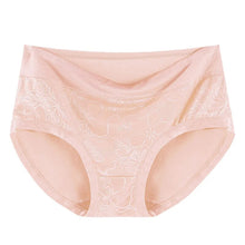 Load image into Gallery viewer, New Arrival Sexy Briefs Lady Soft Lace Printing Bamboo Fiber Plus Size 6XL Women's Underwear  Woman Mother Panties
