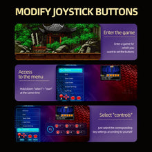 Load image into Gallery viewer, VILCORN Arcade Video Game Console 4K TV Game Stick with Double Arcade Joysitck 41000 Games For MAME/Sega/PS1/Atari Kid Gift
