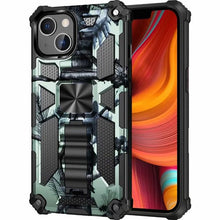 Load image into Gallery viewer, Magnetic Army Green Shockproof Durable Cover Compatible iPhone 14 Case for iPhone 14 Pro Max 14 Plus  11 12 13 Pro Max XS Camouflage Armor  Heavy Protection Phone Case Cover
