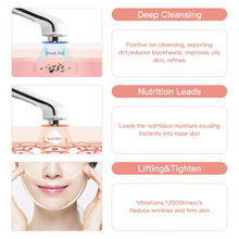 Load image into Gallery viewer, Ultrasonic Ion Facial Massager - Photon Rejuvenation &amp; EMS Microcurrent, Portable Vibration Skin Care Device for Home Use
