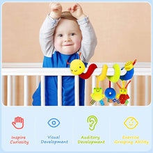 Load image into Gallery viewer, Cute Activity Musical Spiral Crib Stroller Car Seat Travel Hanging Toys Baby Boys Girls Rattles Toy
