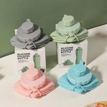 Load image into Gallery viewer, Portable Silicone Folding Water Cup - Scalable Travel Bottle for Outdoors
