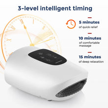 Load image into Gallery viewer, Wireless Electric Hand Massager Air Compression Hot Compress Palm Acupoint Massager Finger Arthritis Numbness Muscle Relaxation
