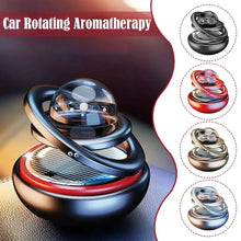 将图片加载到图库查看器，Solar Power Car Perfume – Rotating Aromatherapy Air Freshener &amp; Car Decor

