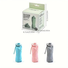 Load image into Gallery viewer, Portable Silicone Folding Water Cup - Scalable Travel Bottle for Outdoors
