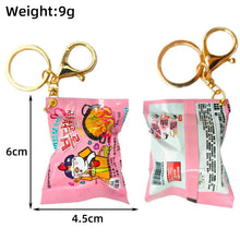 Load image into Gallery viewer, Simulation Instant Noodles Keychain On The Phone Mini Snacks Pendant Bag Pendant Christmas Gifts For The New Year
