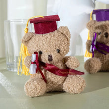 Load image into Gallery viewer, Doctor Teddy Bear Plush – Small Sitting Doll Pendant Gift for Kids
