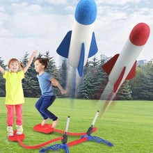 将图片加载到图库查看器，Kids Outdoor Rocket Launcher – Air-Powered Foot Pump Soaring Toy

