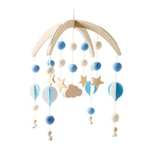 将图片加载到图库查看器，Wooden Baby Rattle Crib Mobile Holder for Newborns

