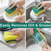 Load image into Gallery viewer, Double-Sided Magic Cleaning Sponge – Rust &amp; Stain Remover for Kitchen
