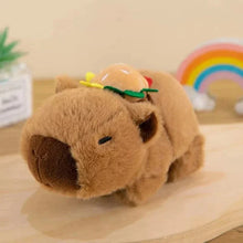 Load image into Gallery viewer, Kawaii Capybara Plush Slap Snap Wristband – Funny Kids Toy Bracelet
