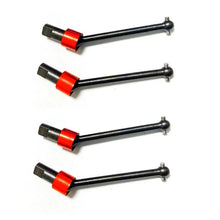 将图片加载到图库查看器，New Metal Upgrade Parts Kit Caster Block Steering Blocks Suspension Arm For Traxxas Latrax Teton 1/18 RC Car Red Parts
