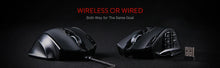 Load image into Gallery viewer, Redragon M913 Gaming 16000 DPI Wired 2.4Ghz Wireless RGB Optical Gamer Mice 16 Programmable Buttons, Black/White Mouse
