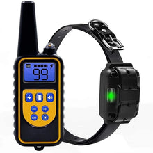 Load image into Gallery viewer, VIP Electric Dog Training Collar Waterproof Dog Bark Collar Pet With Remote Control Rechargeable Anti Barking Device Equipment

