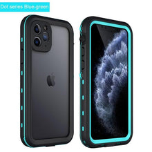 将图片加载到图库查看器，Waterproof Case For iPhone 14 13 12 11 Pro Max 14Plus 12Pro Durable Water Proof Cover Sport 360 Protect iPhone12 Mini  Waterproof Case for iPhone Drop Resistant Iphone Clear Back
