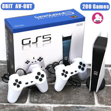 Load image into Gallery viewer, Game Station 5 Video Game Console With 200 Classic Game 8 Bit TV Consola Retro Handheld Kids USB Wired Gaming Player AV Output
