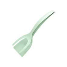 Load image into Gallery viewer, 2-in-1 Grip Flip Spatula Tongs - Non-Stick Nylon Egg Flipper &amp; Cooking Tool
