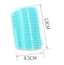 Load image into Gallery viewer, Cat Corner Brush Comb Massager with Catnip – Self-Grooming Wall Arch Scratcher &amp; Hair Removal Tool for Cats
