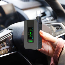 Load image into Gallery viewer, Electrochemical Alcohol Tester Voice Report Non-Contacting Electronic Breathalyzer Portable Alcohol Meter for Professional Use

