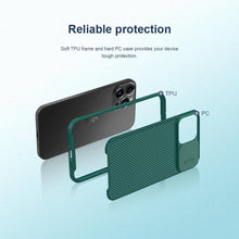 Load image into Gallery viewer, Unique Camera Protection Case for iPhone 14 Pro Max / for iPhone 13 Pro with Slide Camera Cover Protector Hard Cover 12 mini Slim Fit Thin Protective Shockproof Cover with Slide Camera Cover
