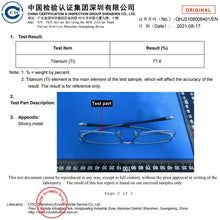 将图片加载到图库查看器，FONEX Titanium Square Glasses – Ultralight Men’s High-End Eyewear
