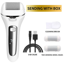 将图片加载到图库查看器，Electric Foot Sandpaper Foot File for Heels Grinding Pedicure Tools Professional Foot Care Tool Dead Hard Skin Callus Remover
