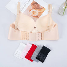 Load image into Gallery viewer, 2 Hook Bra Extender For Women's Elastic Bra Extension Strap Hook Clip Expander Adjustable Belt Buckle Intimates 1/3/4 Pcs
