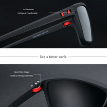 Load image into Gallery viewer, BARCUR Classic Fashionable Men’s Polarized Sports Sunglasses – Durable Lightweight Rectangular Frame UV400 TAC Lenses Comfortable Fit Outdoor Eyewear for Hot Summer Days All Ages and Activities
