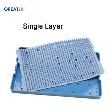 Load image into Gallery viewer, Silicone Sterilization Tray Case Box Ophthalmic Dental Instruments Disinfection Box
