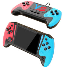 Load image into Gallery viewer, X10 Portable Video Game Console 4 inch IPS Screen Handheld Game Console Built-in 500 Game Retro TV Game Player 1200mAh AV Output
