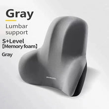 Load image into Gallery viewer, Memory Foam Lumbar Back Cushion for Car, Office &amp; Gaming Chairs
