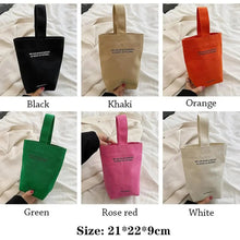 Load image into Gallery viewer, Casual Handbags Canvas Shoulder Crossbody Bags Large Capacity Shopper Bag  Letters Shoulder Crossbody Bags Purse

