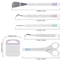 Load image into Gallery viewer, 6pcs Craft Vinyl Weeding Tools Set - DIY Silhouette &amp; Carving Kit for Cricut Makers
