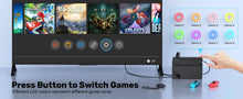 Load image into Gallery viewer, For Nintendo Switch OLED Game Switcher One-key Fast Switching Multi Gaming Card Reader 5M Wireless Control NS Accessories
