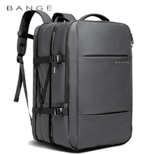 Load image into Gallery viewer, Expandable Business Backpack for Men - 17.3" Laptop, USB, Waterproof Travel Bag
